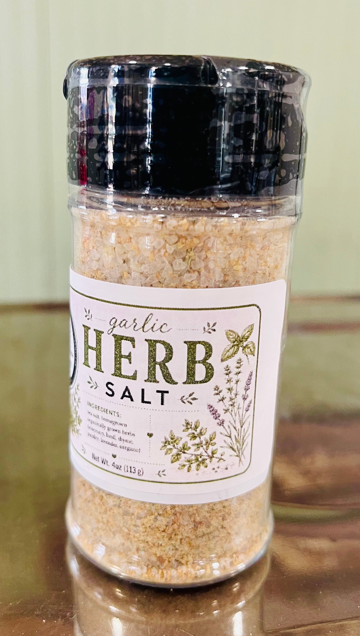 Garlic herb salt blend