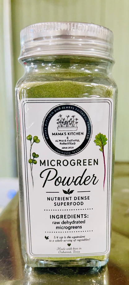 Microgreens salt