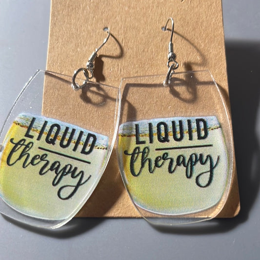 Liquid therapy earrings/**sale price**