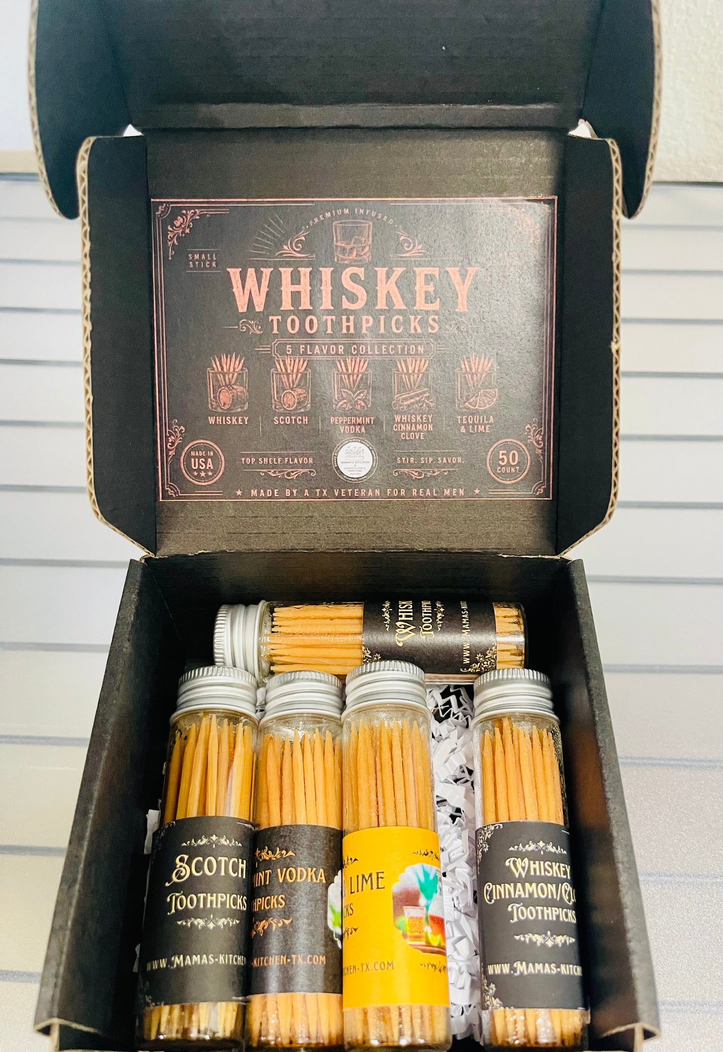 Whiskey toothpick SET