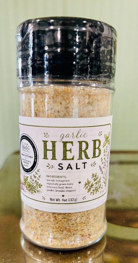 Garlic herb salt blend