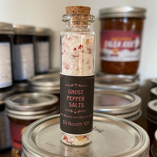 Ghost pepper salt tube