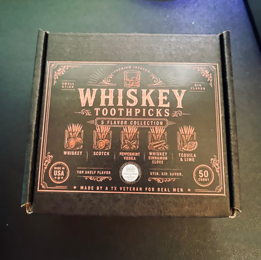 Whiskey toothpick SET