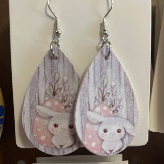 Smaller bunny earring