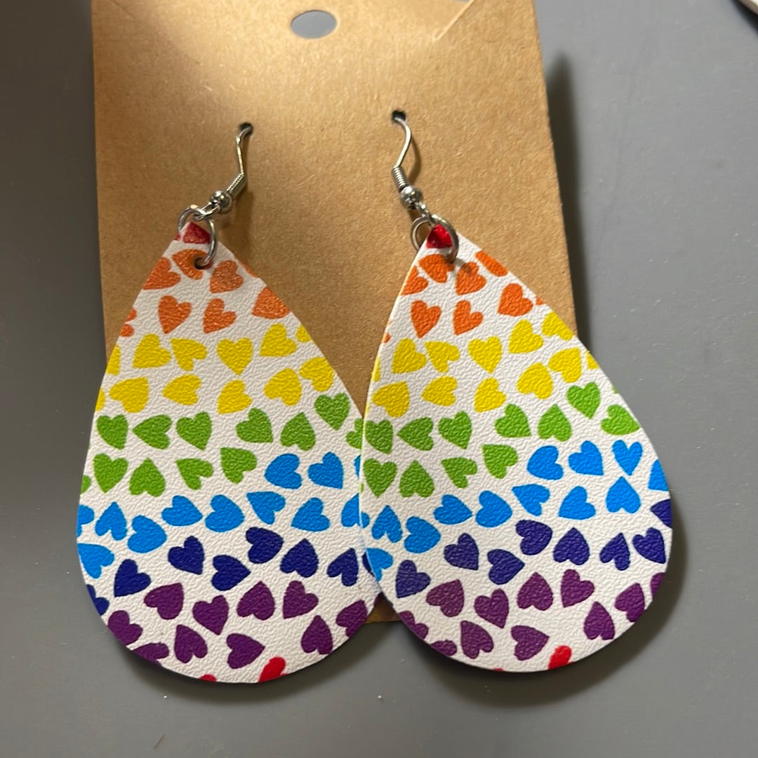 Rainbow hearts/**sale price**