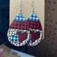 Leopard and plaid hearts/**sale price!**