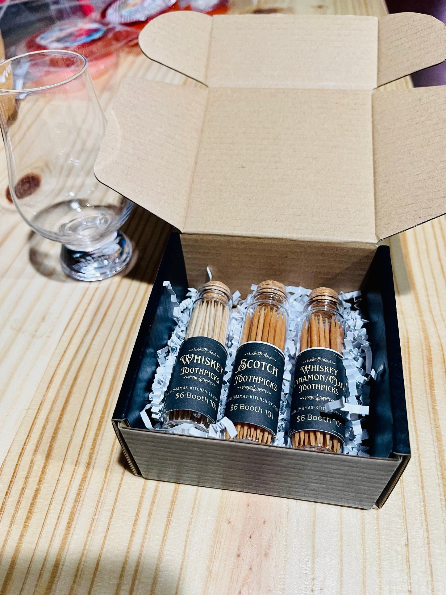 Whiskey toothpick SET