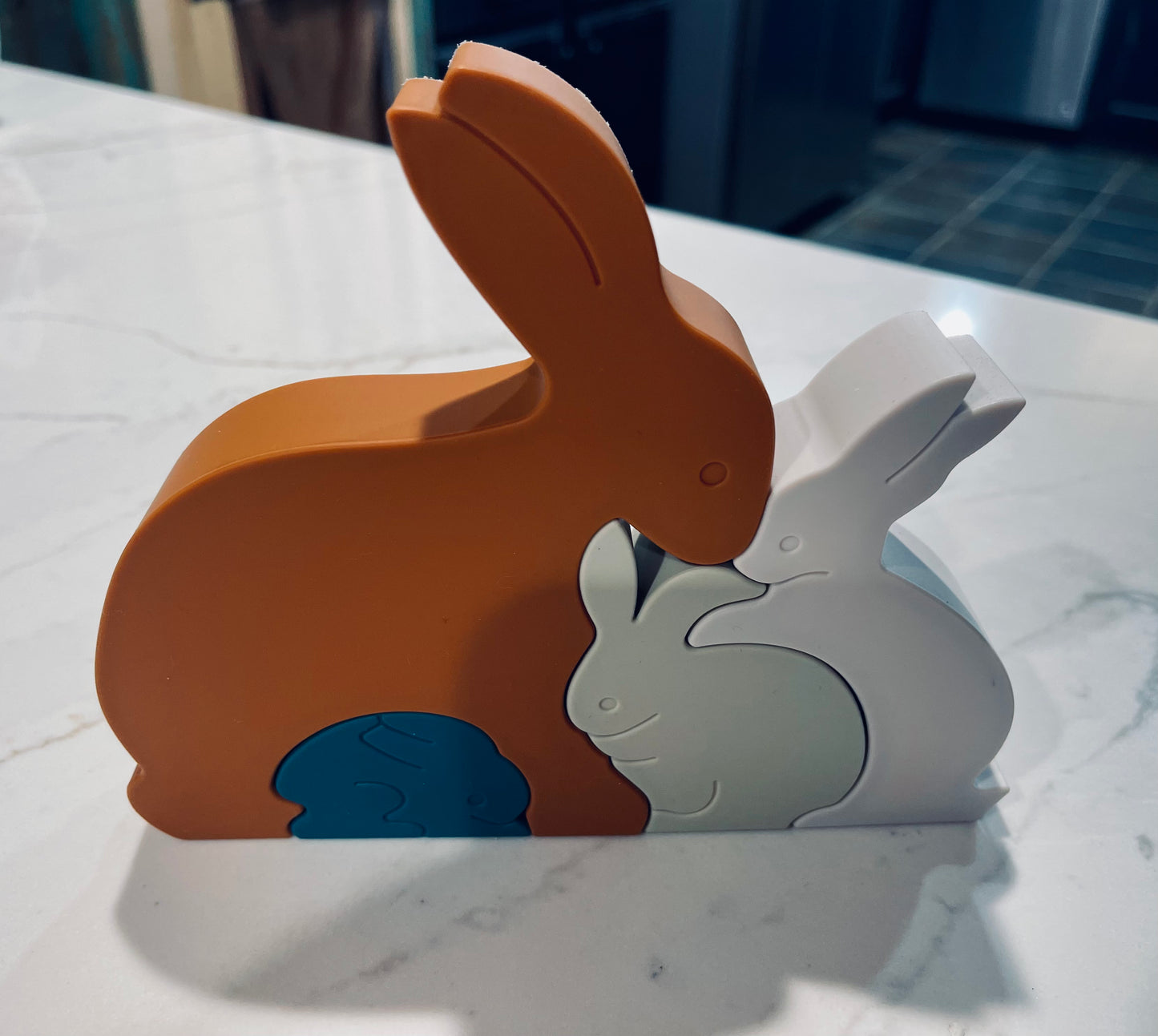 Silicone Bunny Stacker