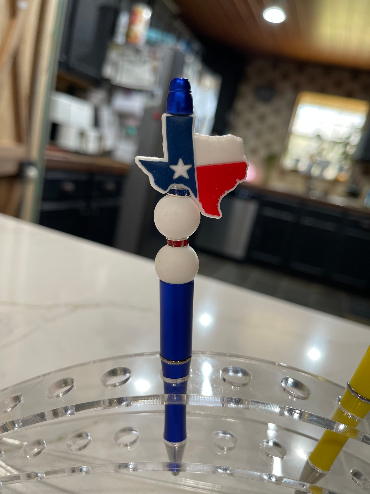 Texas pen blue pen