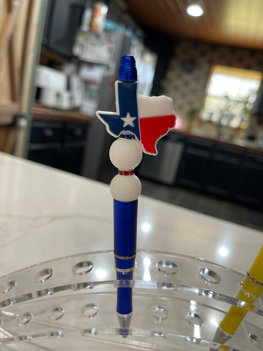 Texas pen blue pen