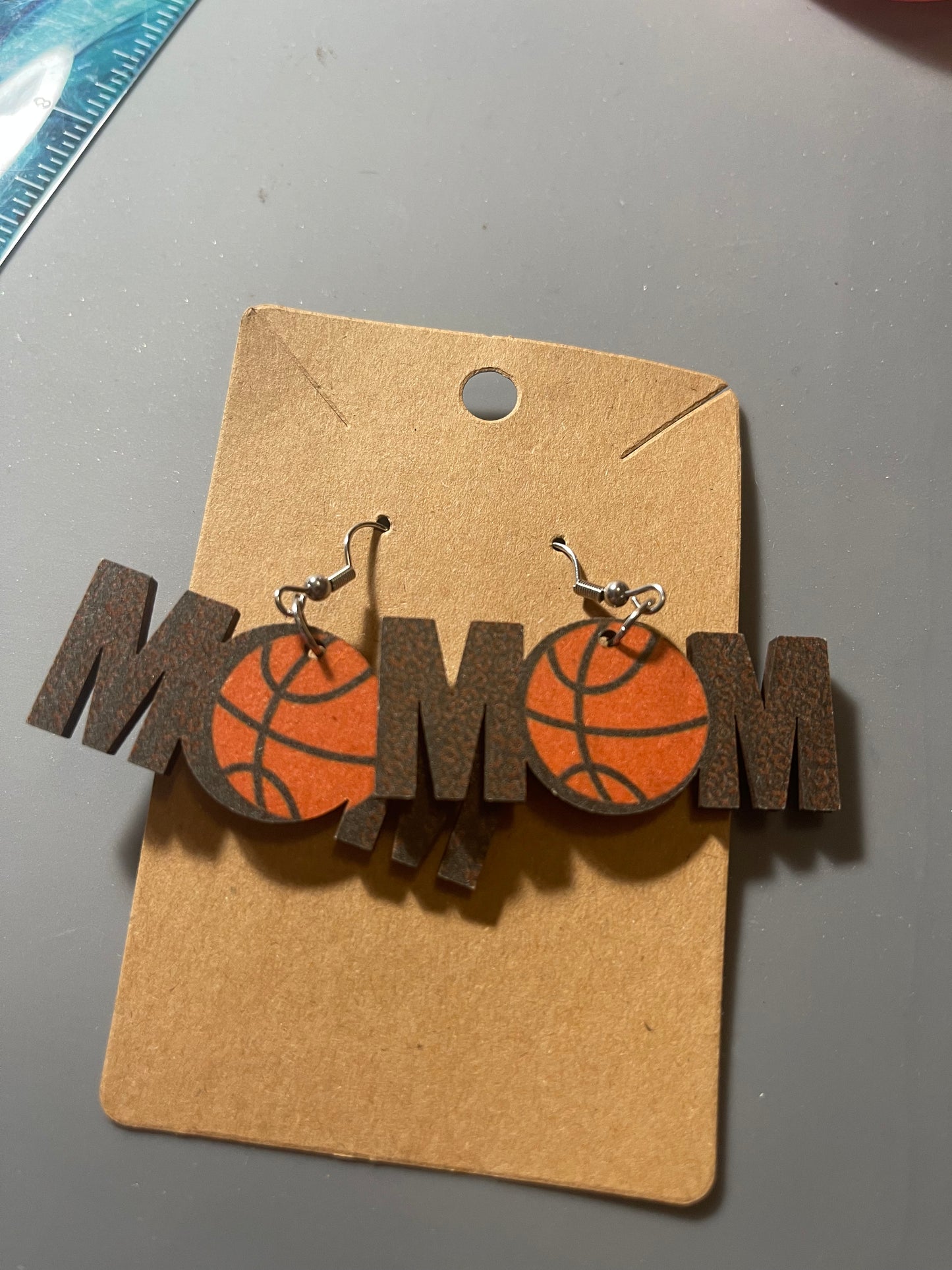 Wood basketball mom/**sale price!**