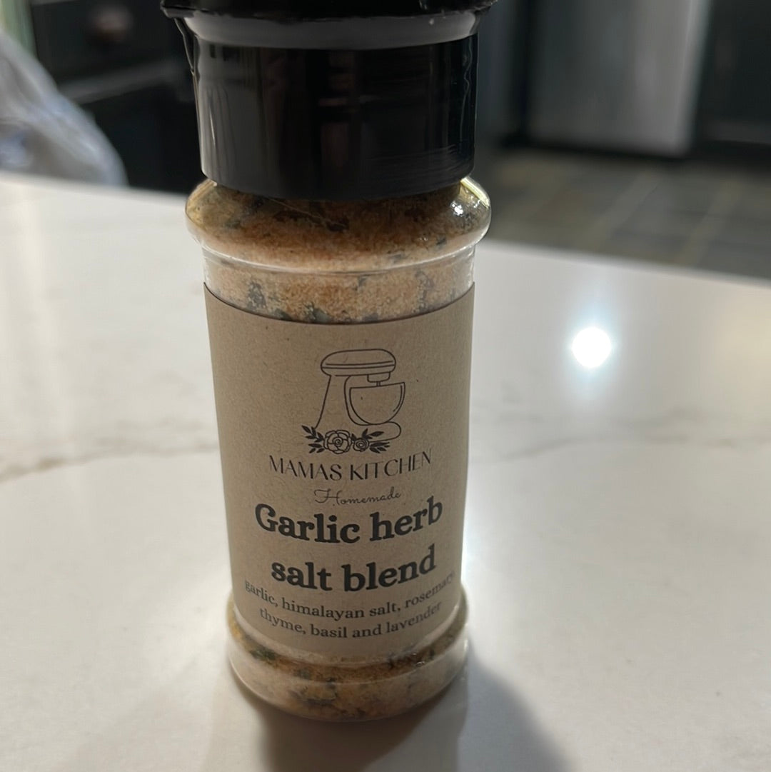 Garlic herb salt blend