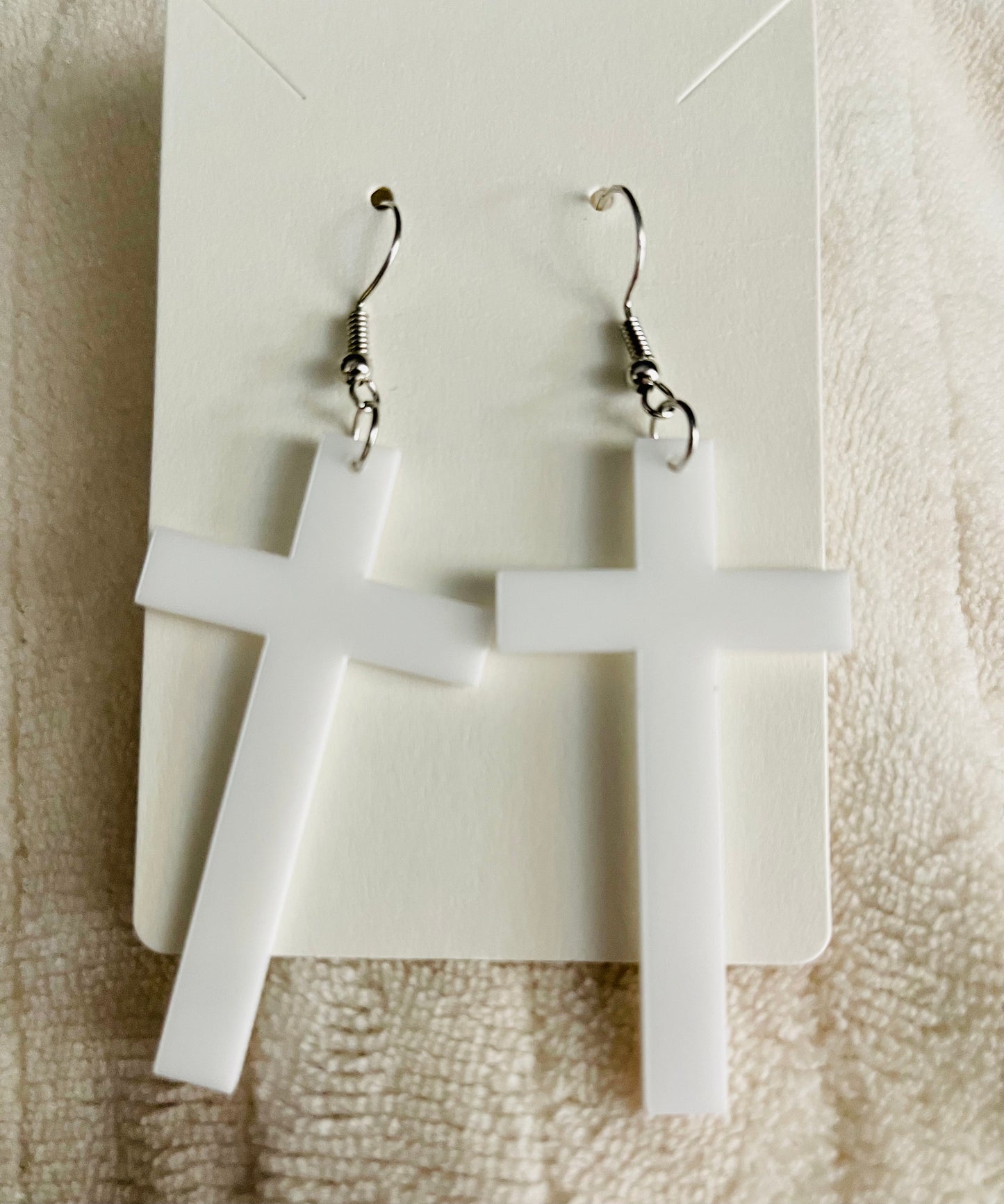 White large cross/**sale price**